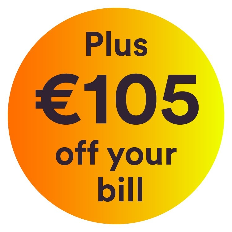 Switcher Exclusive: Get €105 Bill Credit