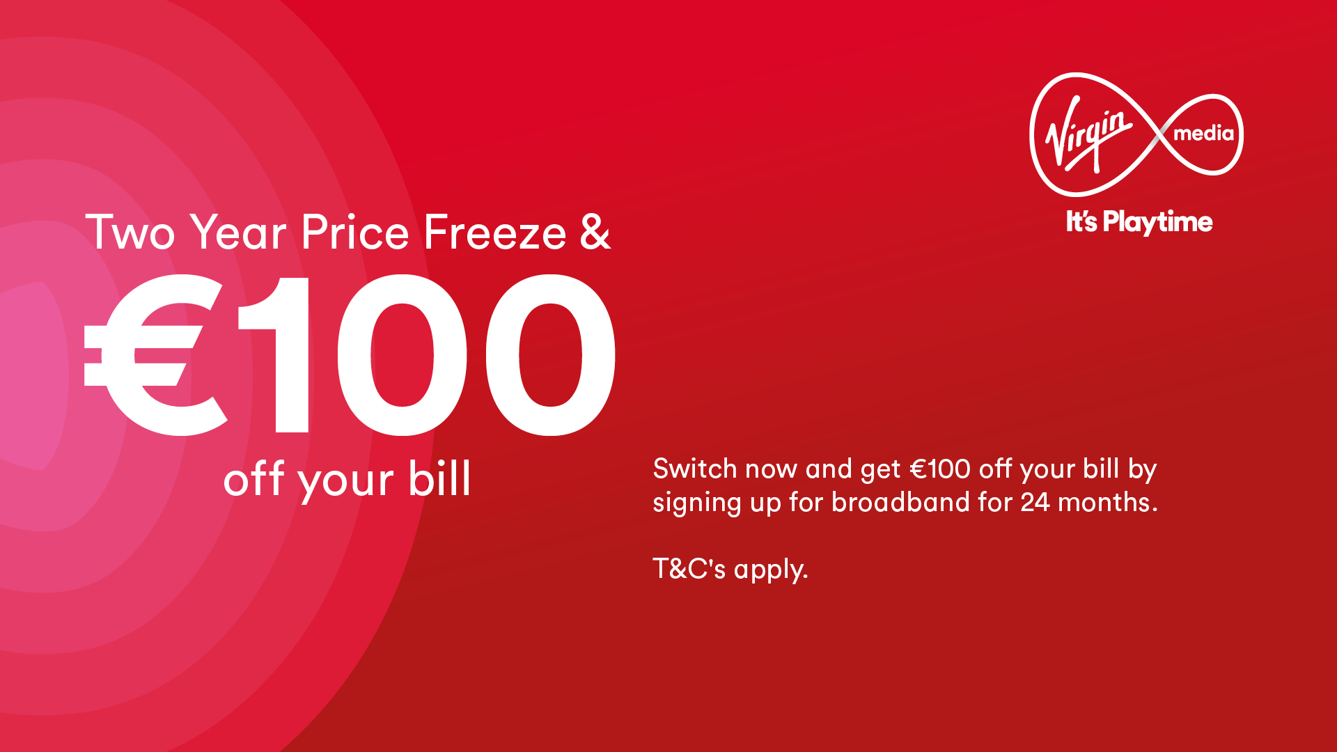 Get €100 Bill Credit