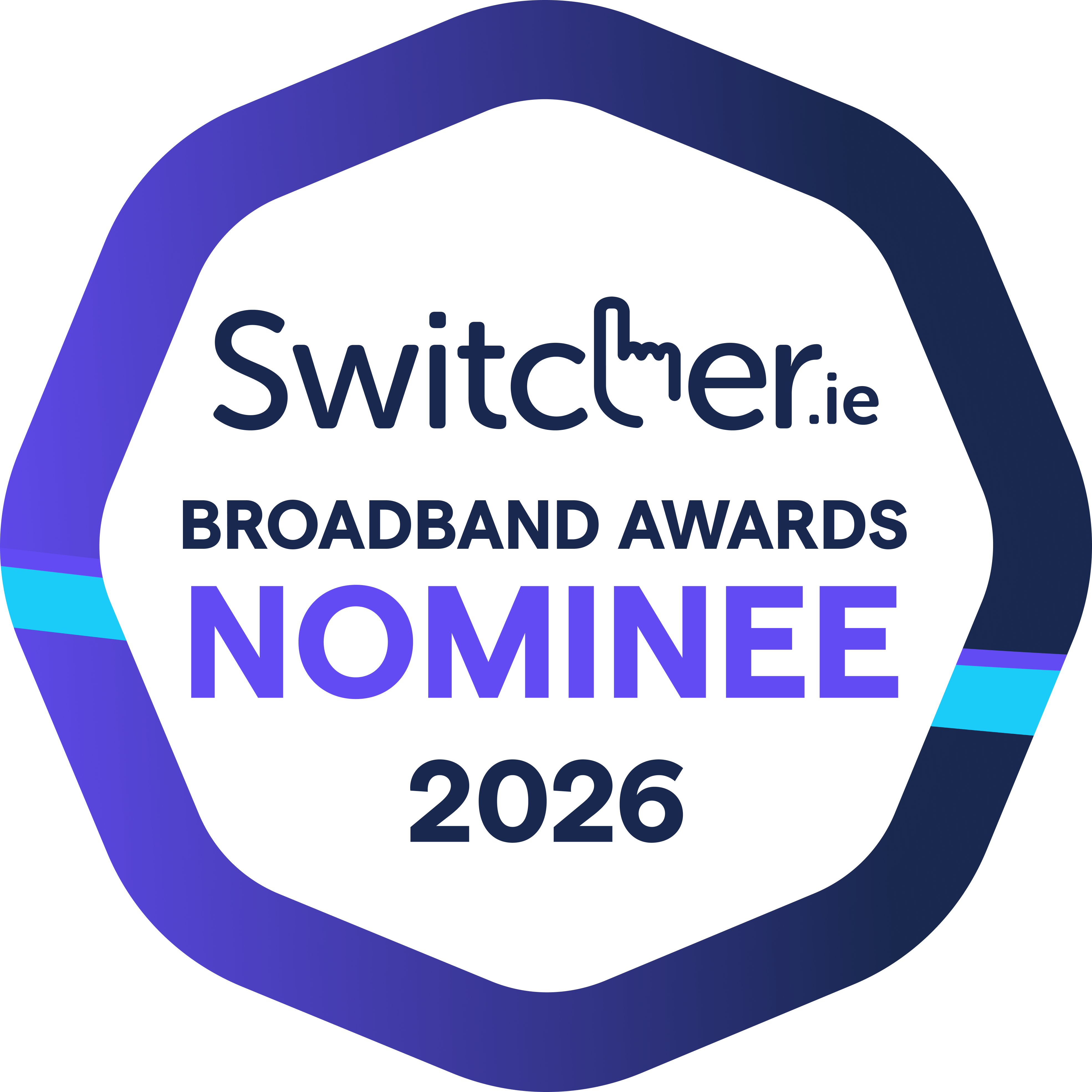 Switcher Broadband Awards Nominee