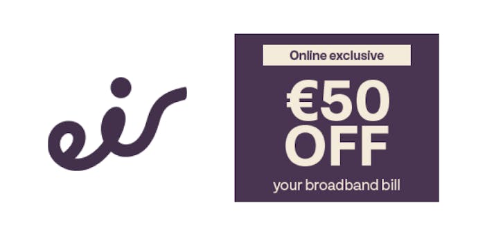 €50 off your broadband bill