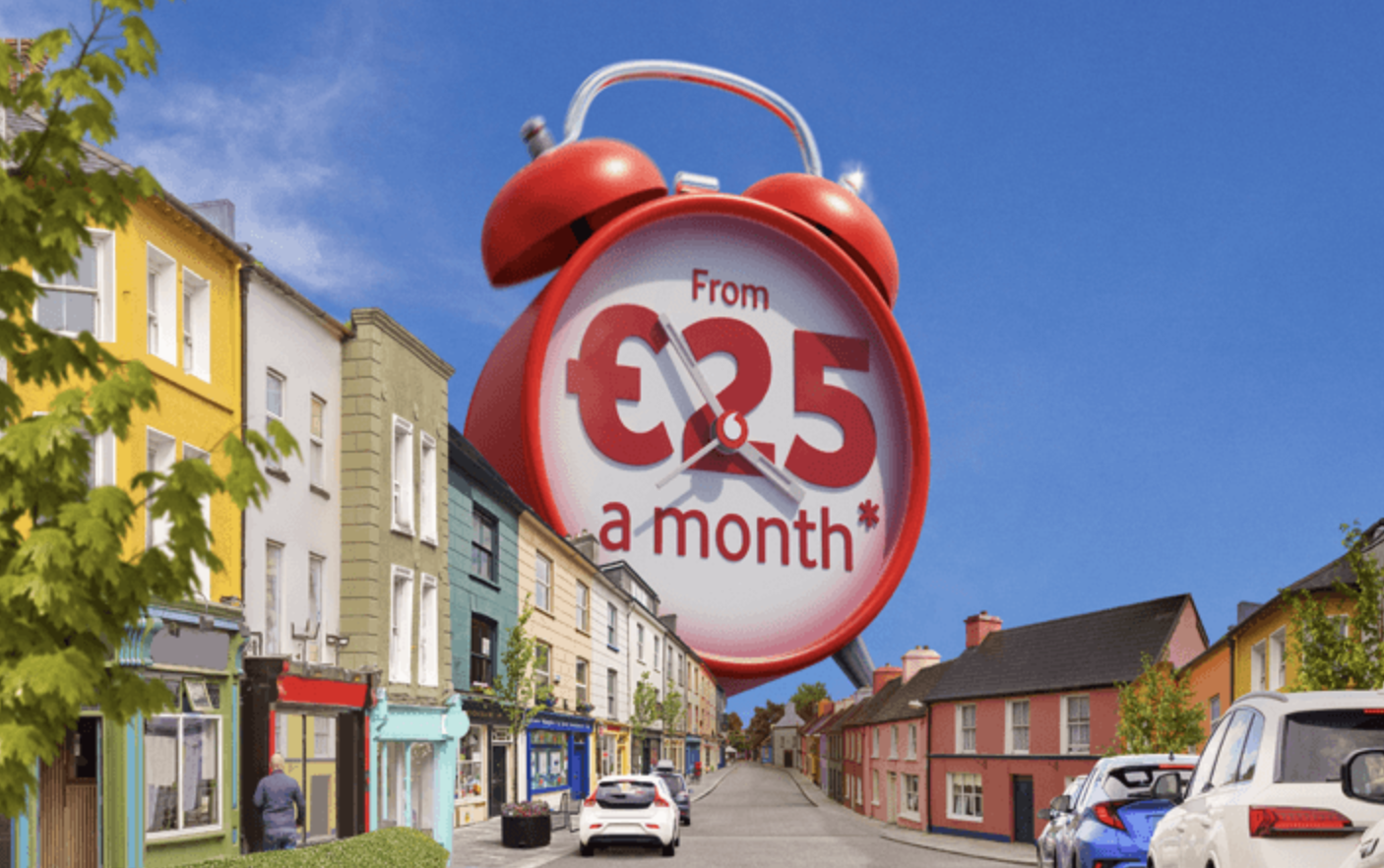 Vodafone from €25 p/m