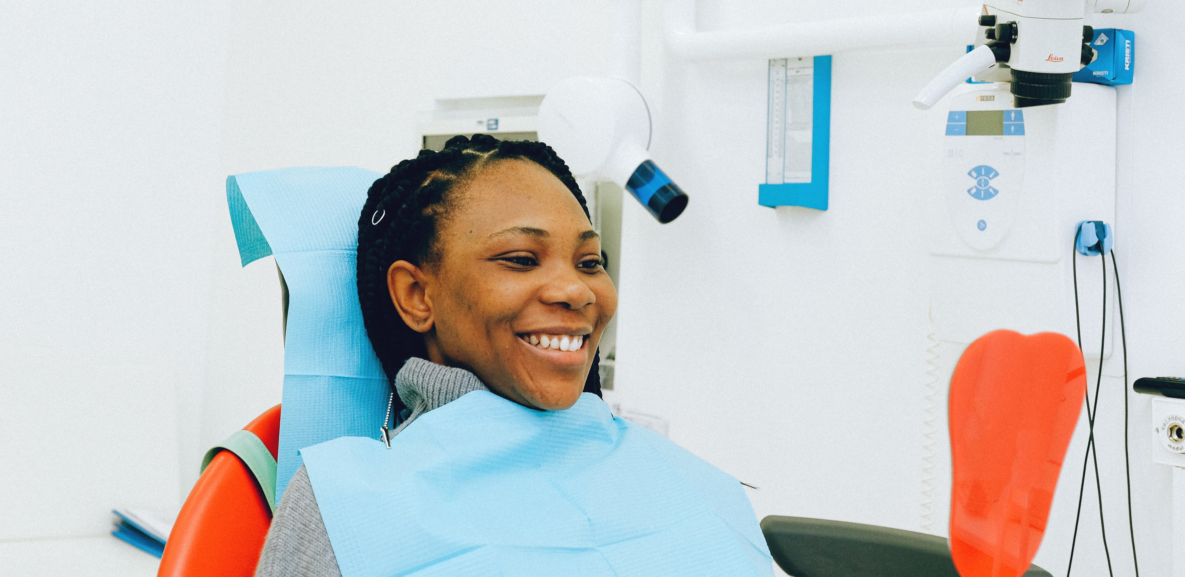smiling woman dentist