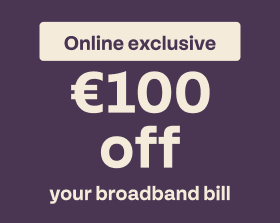 Get €100 Bill Credit