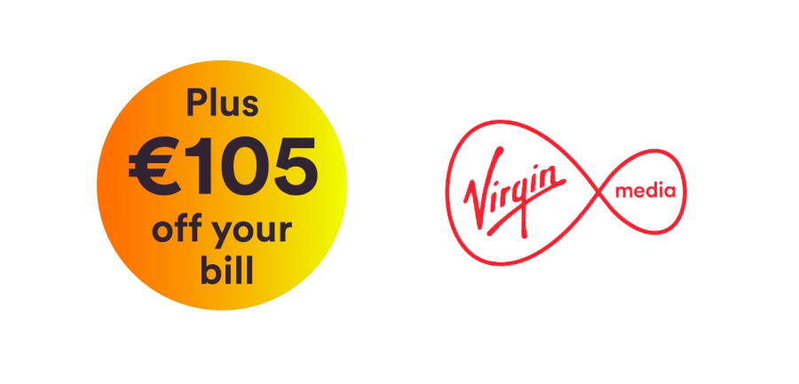 Virgin Media €105 Bill Credit