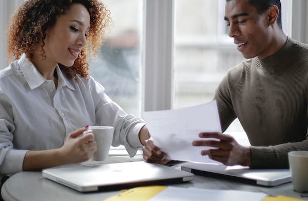 couple applying for a mortgage
